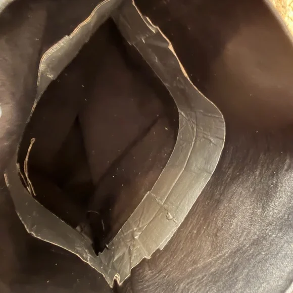 VNTG Bermans Leather Pants - Picture 6 of 6